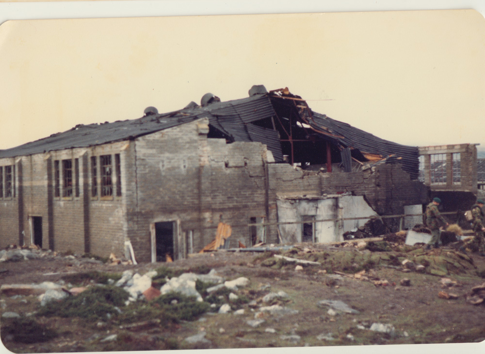 Bomb damage