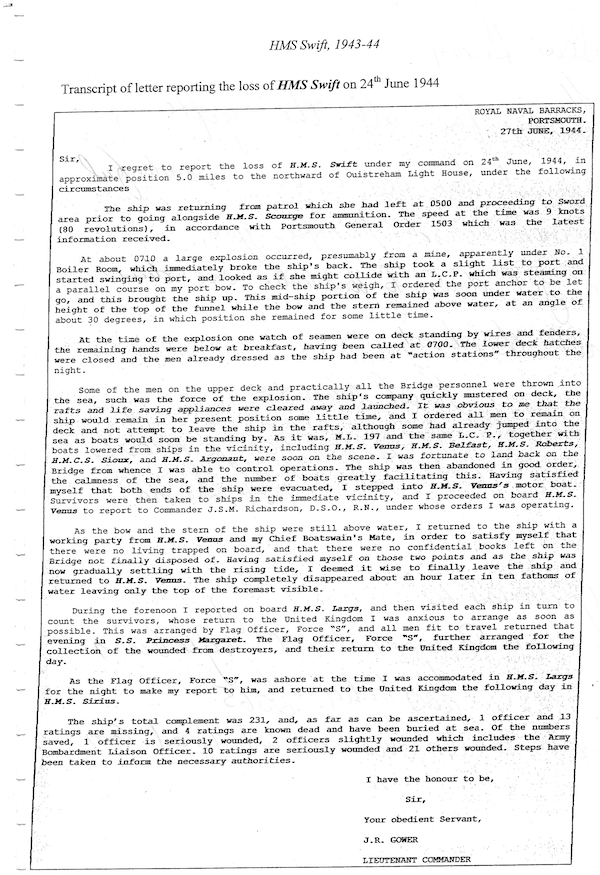Transcript reporting the loss of HMS Swift on 24th June 1944_jpg.jpg