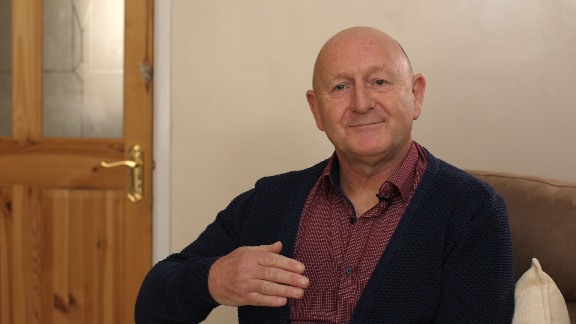 Steve 'Soapy' Watson who was onboard the Submarine HMS Spartan durinhg the Falklands war. Legasee.org.uk